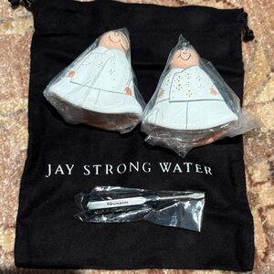 Jay Strongwater Ceramic Ornament Set